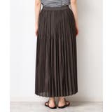 【ウエストゴム・洗える】シアーランダムプリーツスカート | Dessin | 詳細画像11 