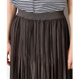 【ウエストゴム・洗える】シアーランダムプリーツスカート | Dessin | 詳細画像12 