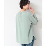 【洗える】バックヘンリープリントブラウス（XS～L） | Dessin | 詳細画像10 