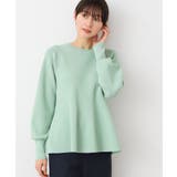 【洗える】ペプラムニット | Dessin | 詳細画像6 