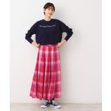 【ウエストゴム・4サイズ展開】映えチェック柄スカート（XS～L） | Dessin | 詳細画像6 