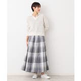 【ウエストゴム・4サイズ展開】映えチェック柄スカート（XS～L） | Dessin | 詳細画像11 
