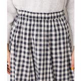 【ウエストゴム・4サイズ展開】映えチェック柄スカート（XS～L） | Dessin | 詳細画像16 