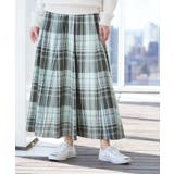 【ウエストゴム・洗える】映えチェック柄スカート(XS~L) | Dessin | 詳細画像6