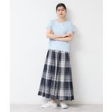 【ウエストゴム・洗える】映えチェック柄スカート(XS~L) | Dessin | 詳細画像24