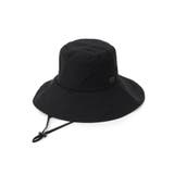 ブラック(019) | 【UV・2WAY・洗える】ブリムハット | Dessin