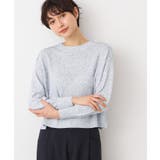 【洗える】肩ボタンミックス糸ニット（S～L) | Dessin | 詳細画像9 