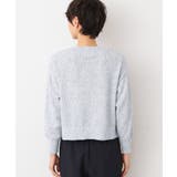 【洗える】肩ボタンミックス糸ニット（S～L) | Dessin | 詳細画像15 