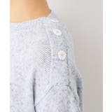 【洗える】肩ボタンミックス糸ニット（S～L) | Dessin | 詳細画像17 