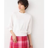 ホワイト(002) | 【洗える・4サイズ展開】バルーンスリーブニット（XS～L） | Dessin
