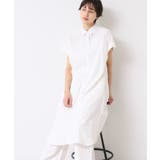 ホワイト(002) | 【インド刺繍・セットアップ可能・洗える】シャツワンピース | Dessin