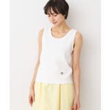 【洗える】リブタンクトップ（S～L） | Dessin | 詳細画像1 