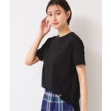 【レイヤード・1枚着・プチプラ】シャツテールTシャツ(XS~L) | Dessin | 詳細画像1