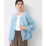 【洗える】クルーネックブルゾン（S～L） | Dessin | 詳細画像6 