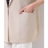 【洗える】半袖テーラードジャケット | Dessin | 詳細画像14 