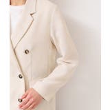 【洗える】リネンライクダブルジャケット（S～L） | Dessin | 詳細画像13 