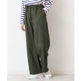 【ウエストゴム・洗える】裾ドロスト付きパンツ（S～L） | Dessin | 詳細画像6 