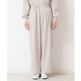 【ウエストゴム・洗える】裾ドロスト付きパンツ（S～L） | Dessin | 詳細画像13 