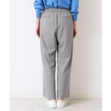 【ウエストゴム・洗える】ドロストリラックスパンツ（XS～L） | Dessin | 詳細画像19 