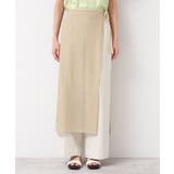 【洗える】ラメ入りメッシュ巻きスカート | Dessin | 詳細画像9