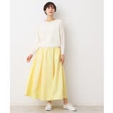 【ウエストゴム・洗える】タックギャザースカート（S～L） | Dessin | 詳細画像11 