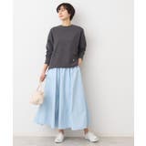 【ウエストゴム・洗える】タックギャザースカート（S～L） | Dessin | 詳細画像6 