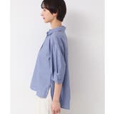 【洗える・4サイズ展開】スキッパーシャツブラウス（XS～L） | Dessin | 詳細画像14 