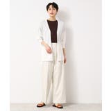 【接触冷感・洗える】ドルマンスリーブひんやりカーディガン（S～L） | Dessin | 詳細画像4 