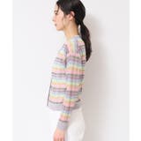 【洗える】シアーボーダーカーディガン（S～L） | Dessin | 詳細画像10 