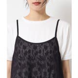 【洗える】刺繍柄インドレースキャミワンピース | Dessin | 詳細画像12 