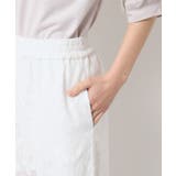 【ウエストゴム・洗える】刺繍柄インドレースパンツ | Dessin | 詳細画像13 