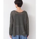 【日本製・洗える】ニュアンスワイドプルオーバー | Dessin | 詳細画像11