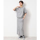 【セットアップ可能・洗える】ラメ入り裏毛ジャージプルオーバー | Dessin | 詳細画像7