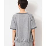 【セットアップ可能・洗える】ラメ入り裏毛ジャージプルオーバー | Dessin | 詳細画像11