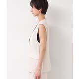 【セットアップ可能・洗える】ボタン付きジレ | Dessin | 詳細画像14 