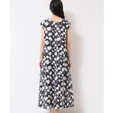 【リンクコーデ・洗える】フラワープリントワンピース | Dessin | 詳細画像11 