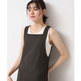 【洗える】テントラインジャンパースカート | Dessin | 詳細画像5 