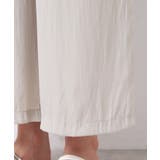 【ウエストゴム・洗える】サテンワイドパンツ | Dessin | 詳細画像18