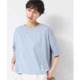 【二の腕カバー/接触冷感/UV】ロールアップスリーブTシャツ（XS～L） | Dessin | 詳細画像14 