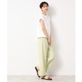 【洗える・UV】ドローコード付きフレンチスリーブカットソー | Dessin | 詳細画像3 