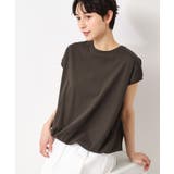 【洗える・UV】ドローコード付きフレンチスリーブカットソー | Dessin | 詳細画像6 