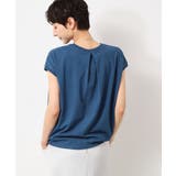 【洗える・UV】ドローコード付きフレンチスリーブカットソー | Dessin | 詳細画像10 