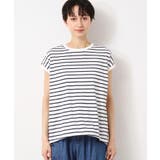 【洗える・UV】ドローコード付きフレンチスリーブカットソー | Dessin | 詳細画像17 