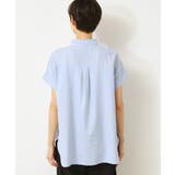 【洗える】フリルネックシャツ（XS～L） | Dessin | 詳細画像15 