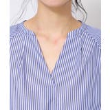 【洗える・4サイズ展開】パフスリーブ五分袖ブラウス（XS～L） | Dessin | 詳細画像21 