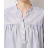 【洗える・4サイズ展開】フロントスリット五分袖ブラウス（XS～L） | Dessin | 詳細画像19 