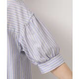 【洗える・4サイズ展開】フロントスリット五分袖ブラウス（XS～L） | Dessin | 詳細画像20 