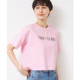 【洗える】スパンコールロゴTシャツ（XS～L） | Dessin | 詳細画像10 