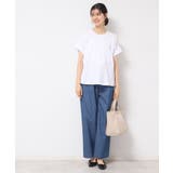 【洗える】袖タックデザインカットソー | Dessin | 詳細画像2 