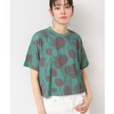 【リンクコーデ・洗える】フラワープリントTシャツ | Dessin | 詳細画像5 